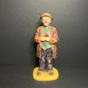 Vintage 1986 The Original Emmett Kelly Circus Collection Weary Willie Rose Clown